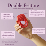 Pure Romance Double Feature 10 Function Vibration Male C-Ring