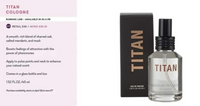 Pure Romance Titan Cologne Masculine Scent Pheromones Infused Luxury Fragrance