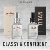 Pure Romance Oak & Amber Cologne Masculine Scent Pheromone Infused Luxury Fragrance