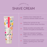 Pure Romance Truly Sexy Flirt Conditioning Shave Cream Prevents Bumps & Ingrown