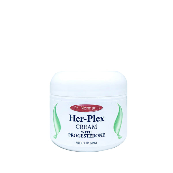 Dr. Norman's Her-Plex Cream With Progesterone 2 fl oz (59 ml)