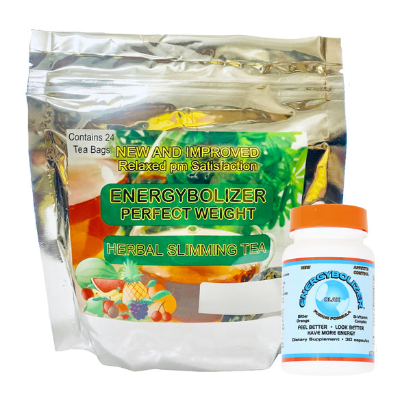 Energybolizer Perfect Weight Herbal Slimming Tea + Energybolizer Fusion Formula Bundle